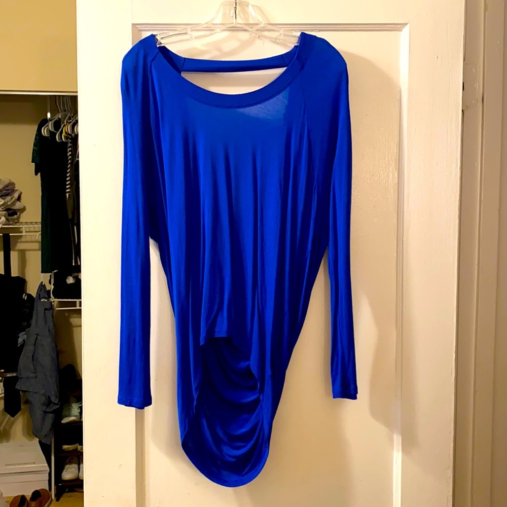 Express open back blouse